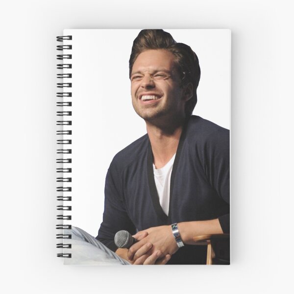 Item preview, Sebastian Stan Nose Scrunch Smile designed and sold by zophiewithazee.