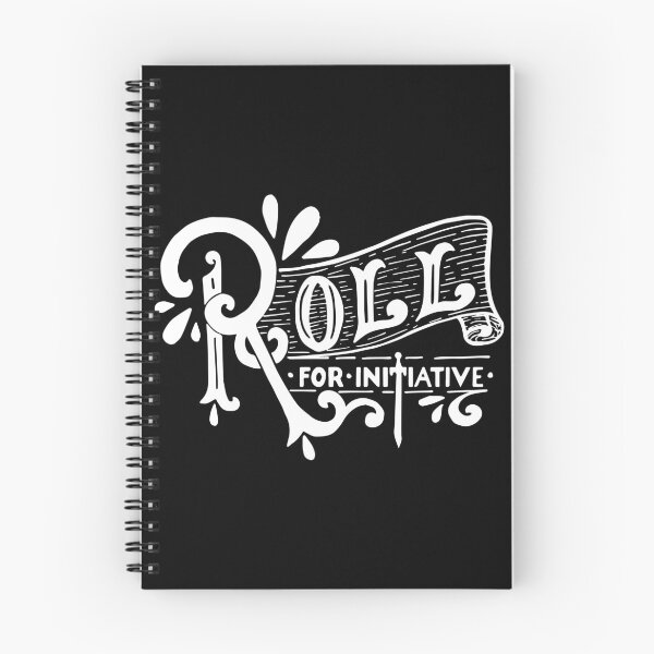 Item preview, Roll for Initiative - dnd lettering quote - light designed and sold by RamonaAlksne.