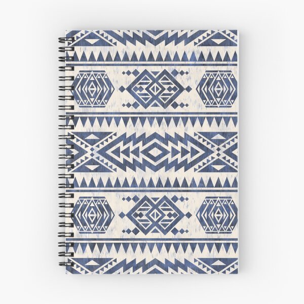 Item preview, Aztec Folk Pattern Blue designed and sold by Octavia Soldani.