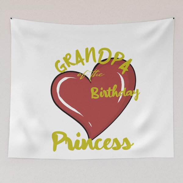 Item preview,  Grandpa of the Birthday Princess designed and sold by Camelstop.