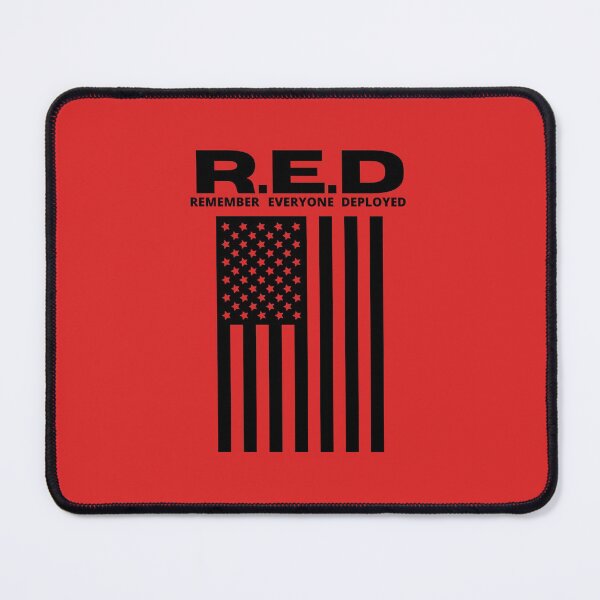 Item preview, R.E.D Remember Everyone Deployed designed and sold by MeetMatilda.