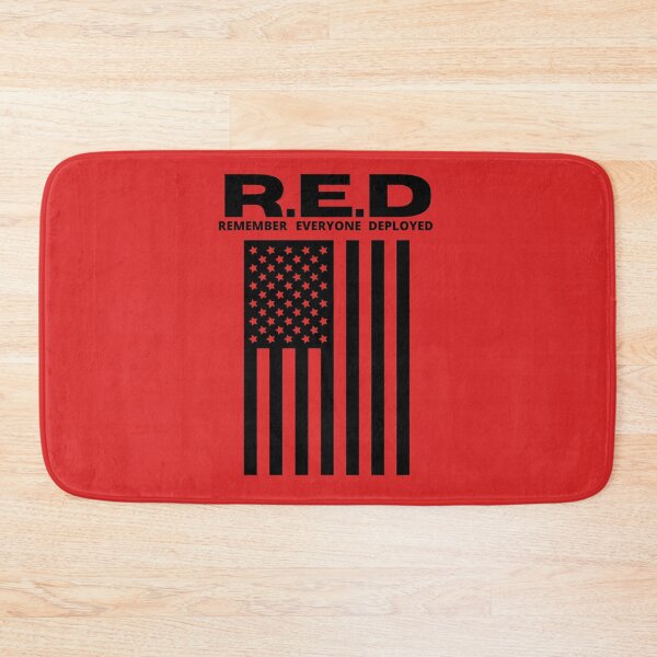 Item preview, R.E.D Remember Everyone Deployed designed and sold by MeetMatilda.