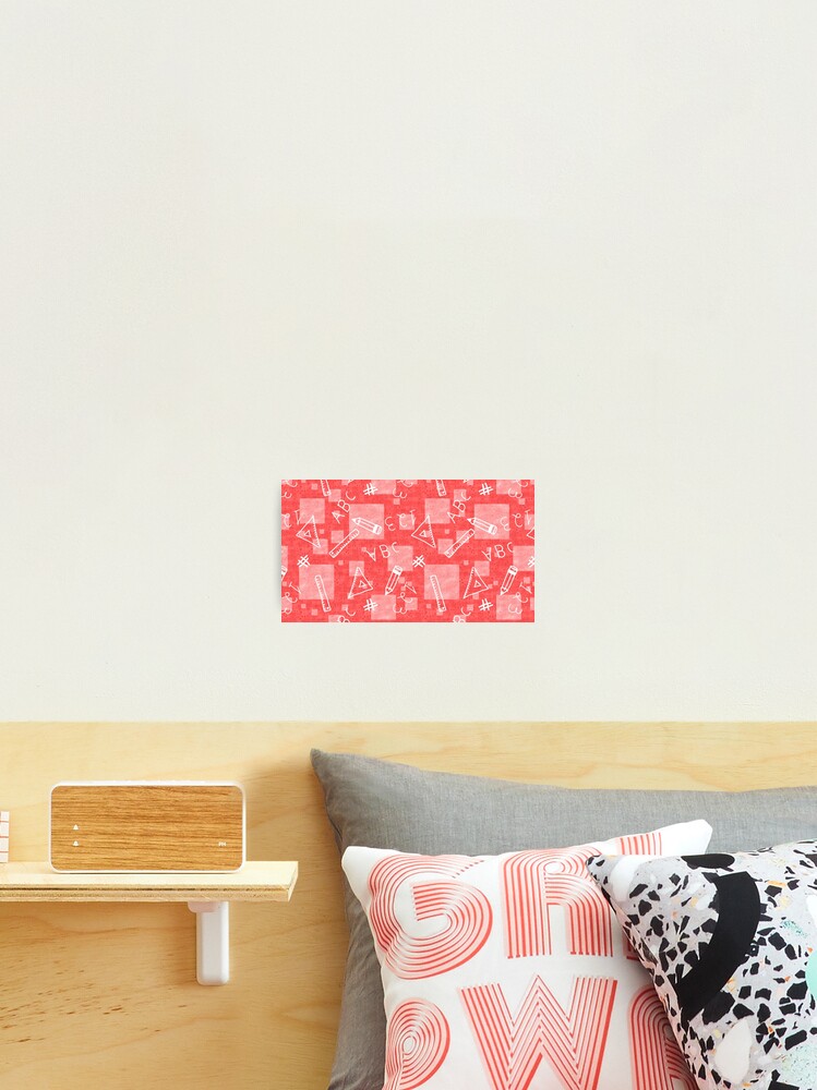 Thumbnail 2 of 3, Photographic Print, Education Pattern designed and sold by Rabab-Design.
