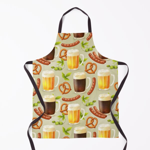 Item preview, Oktoberfest Beer - Pretzels - Sausages designed and sold by Pink Pineapple Works.