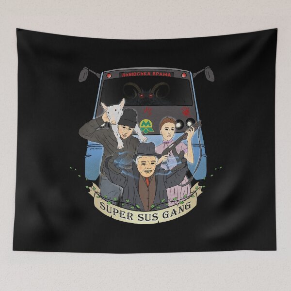 Item preview, Super Sus Gang designed and sold by Slashbuster.