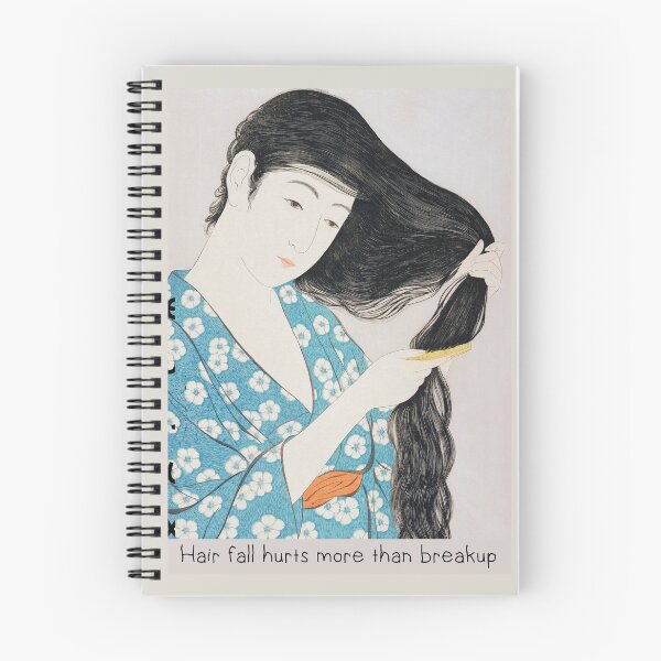 Item preview, Hairfall Hurts More Than Breakup Funny Goyō Hashiguchi Japanese Historical Artwork designed and sold by DivineMoonlight.