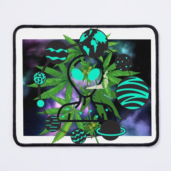 Item preview, ALIEN Stoner | Smart Successful Stoner | Spiritual Stoner | designed and sold by AlfaEcho.