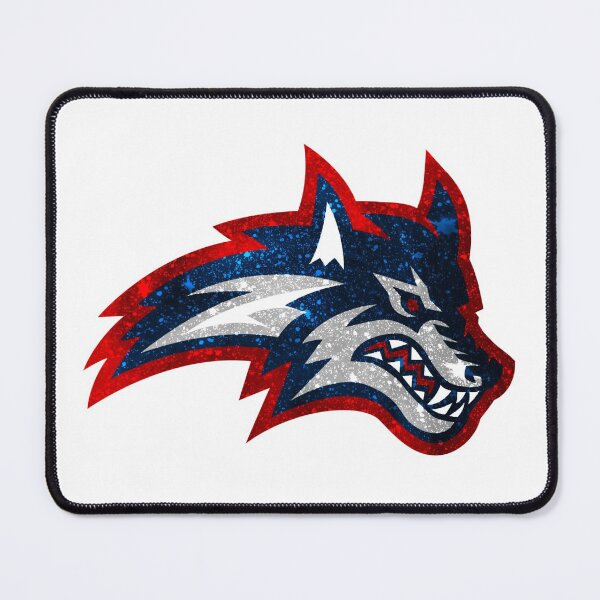 Item preview, Glitter Wolfie the Seawolf (Stony Brook University ) (1) designed and sold by ConceptualClub.