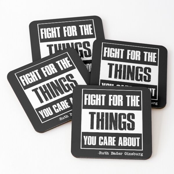 Item preview, Fight for the things you care about RBG v2 designed and sold by REApparelCo.