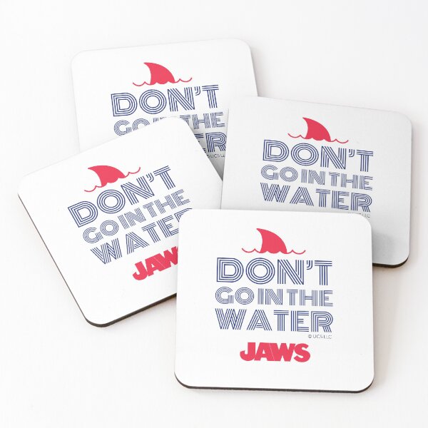 Item preview, DON'T GO IN THE WATER - MOVIE - JAWS - RETRO  designed and sold by Tropical Blood.