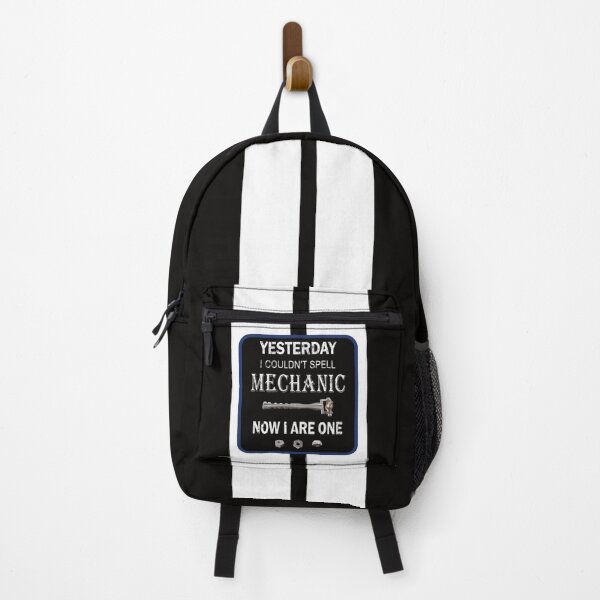 Item preview, Yesterday I Couldn't Spell Mechanic-Now I Are One designed and sold by NoBonesLife.
