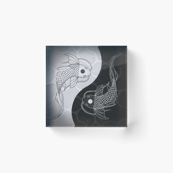Item preview, Yin and Yang | Koi Swimming | Dualism designed and sold by xownsend.