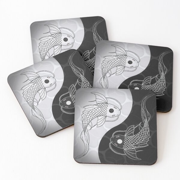 Item preview, Yin and Yang | Koi Swimming | Dualism designed and sold by xownsend.