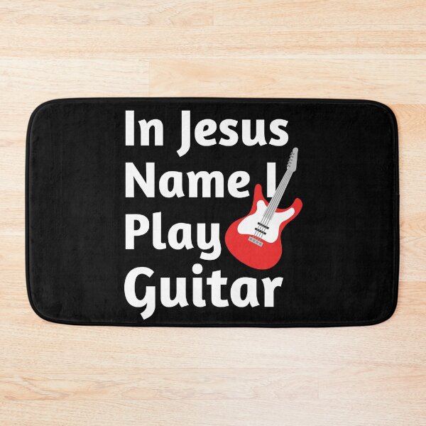 Item preview, In Jesus Name I Play Guitar designed and sold by InsaneCorner.