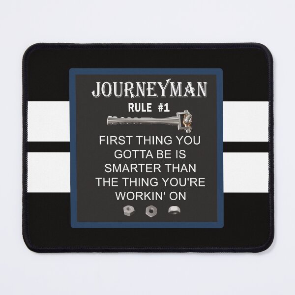 Item preview, Auto Mechanic Journeyman Rule #1 designed and sold by NoBonesLife.