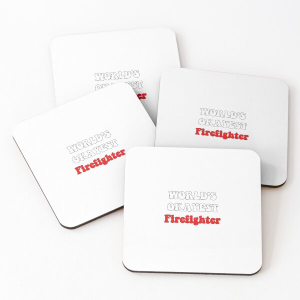 Item preview, Worlds Okayest Firefighter  designed and sold by SLP-OEC.