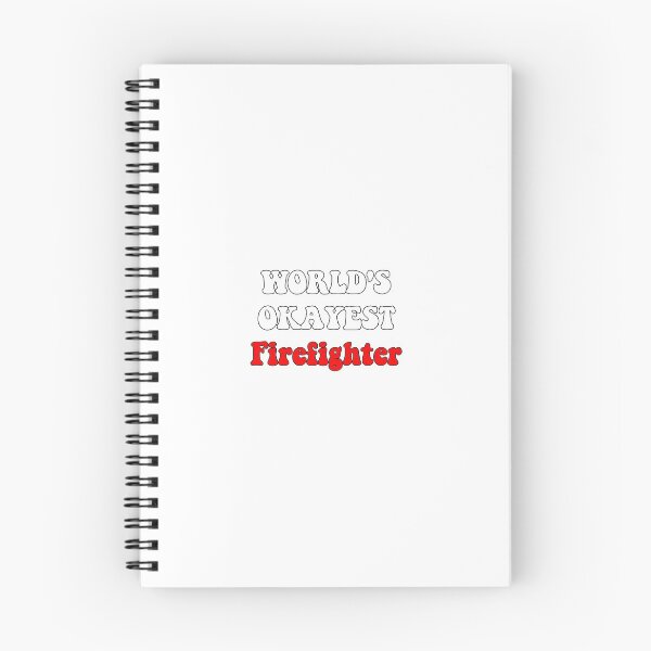 Item preview, Worlds Okayest Firefighter  designed and sold by SLP-OEC.