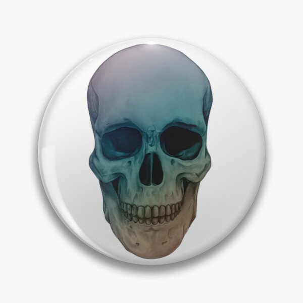 Item preview, Skull: teal and tan designed and sold by Hannahbark-art.