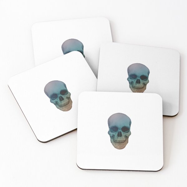 Item preview, Skull: teal and tan designed and sold by Hannahbark-art.