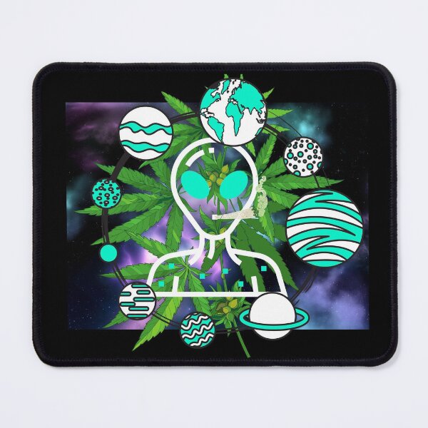 Item preview, ALIEN Stoner | Smart Successful Stoner | Spiritual Stoner | designed and sold by AlfaEcho.