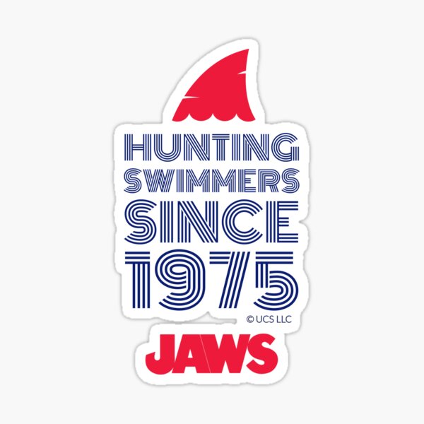 Item preview, HUNTING SUMMERS SINCE 1975 - RETRO - JAWS - THE MOVIE - JAW  designed and sold by Tropical Blood.