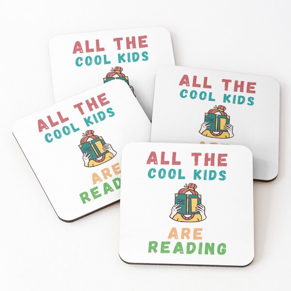 Item preview, All The Cool Kids Are Reading - Reading Teacher designed and sold by Club7Studios.