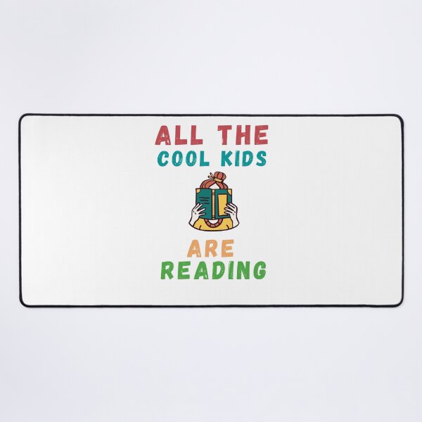 Item preview, All The Cool Kids Are Reading - Reading Teacher designed and sold by Club7Studios.