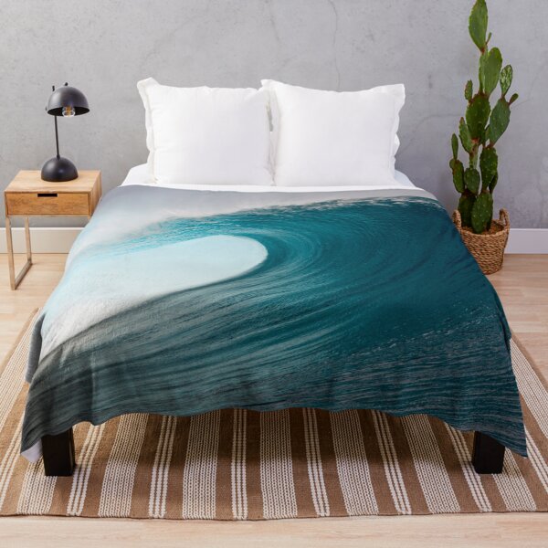 Item preview, Beautiful Big Blue Surfing Wave designed and sold by NoSpecialShop.