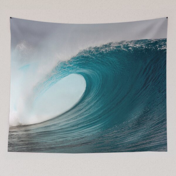 Item preview, Beautiful Big Blue Surfing Wave designed and sold by NoSpecialShop.