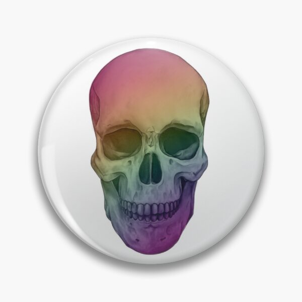 Item preview, Skull: rainbow designed and sold by Hannahbark-art.