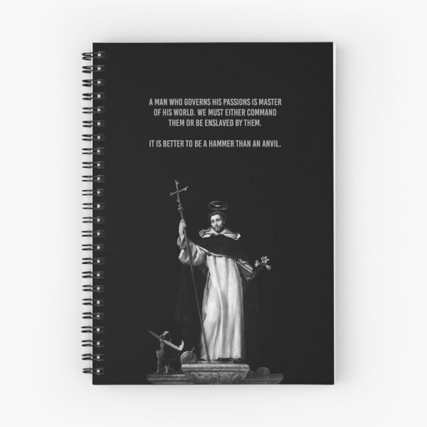 Item preview, St. Dominic Quote | "It is better to be a hammer than an anvil" designed and sold by xownsend.
