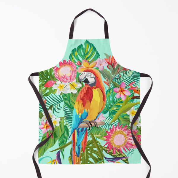 Item preview, Hawaiian Tropical Summer Paradise Floral Birds Parrots designed and sold by Ross-Sergey.