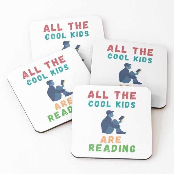 Item preview, All The Cool Kids Are Reading - Reading Teacher designed and sold by Club7Studios.