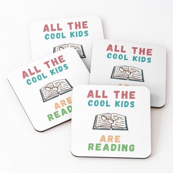 Item preview, All The Cool Kids Are Reading - Reading Teacher designed and sold by Club7Studios.