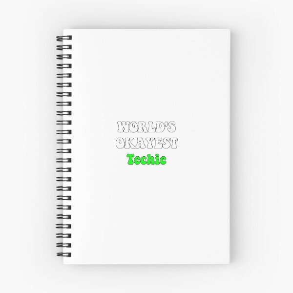 Item preview, Worlds Okayest Techie designed and sold by SLP-OEC.