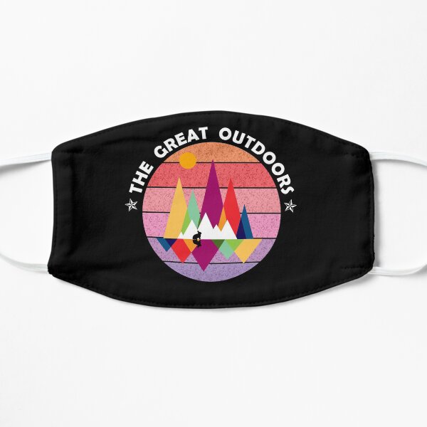 mountains landscape Flat Mask