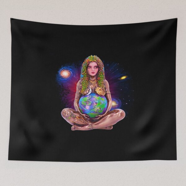 Item preview, Gaia Greek Goddess of Mother Earth designed and sold by signsandsymbols.