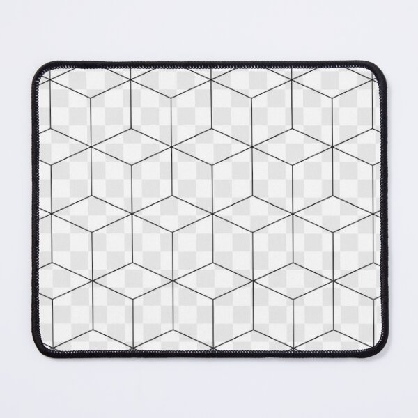 Item preview, White & Grey Geometric Pattern designed and sold by Nabello.