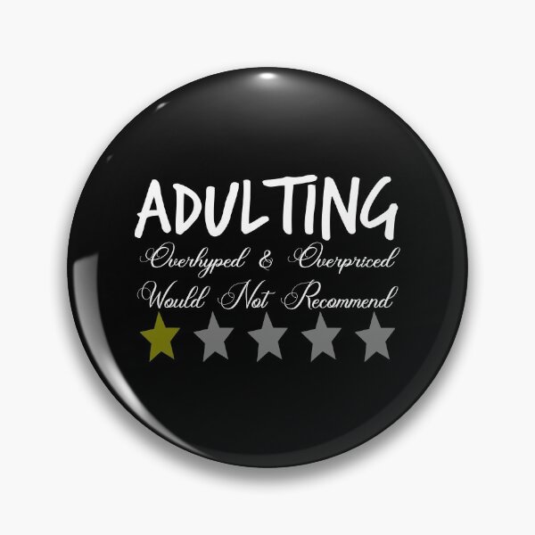Artikelvorschau, Kopie von Adulting Overhyped & Overpriced würde nicht empfehlen entworfen und verkauft von pradeeprajput.