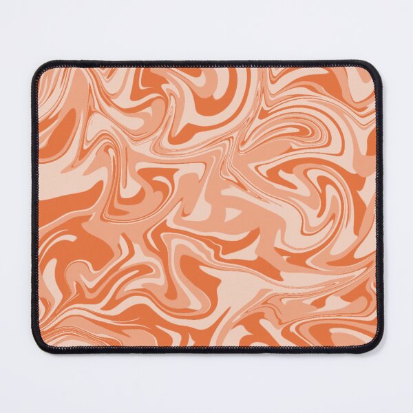 Item preview, Abstract peachy marble swirl  designed and sold by Cosmic Detour .