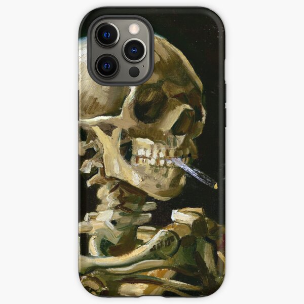 Vincent van Gogh Head of a Skeleton with a Burning Cigarette iPhone Tough Case