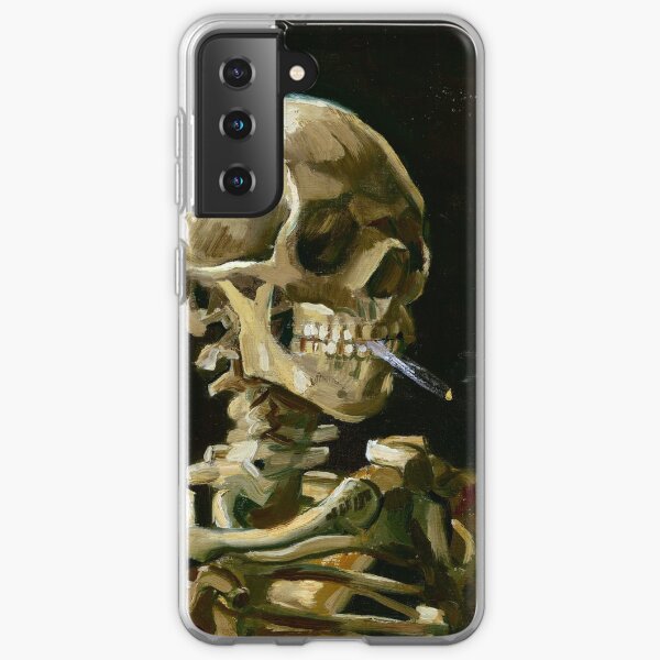 Vincent van Gogh Head of a Skeleton with a Burning Cigarette Samsung Galaxy Soft Case