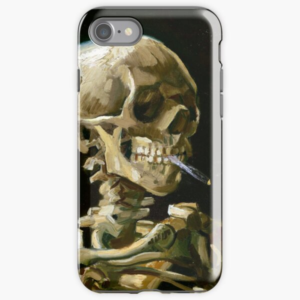 Vincent van Gogh Head of a Skeleton with a Burning Cigarette iPhone Tough Case