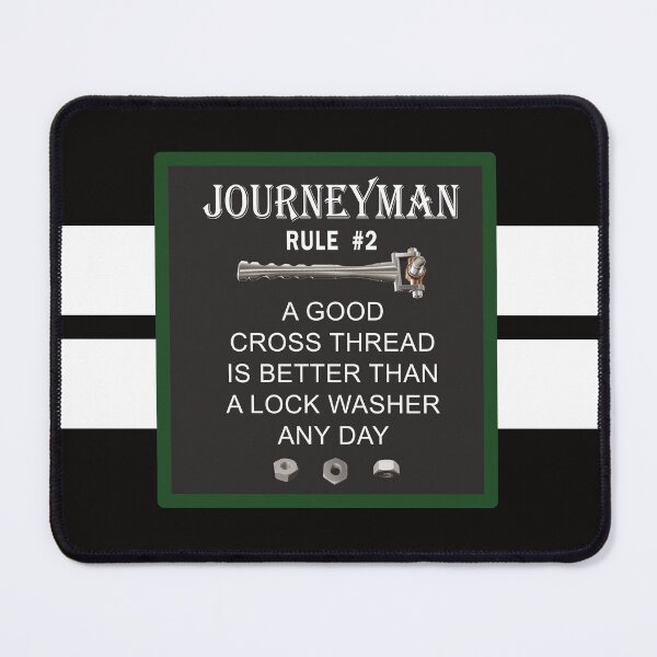 Item preview, Auto mechanic Journeyman Rule #2 designed and sold by NoBonesLife.