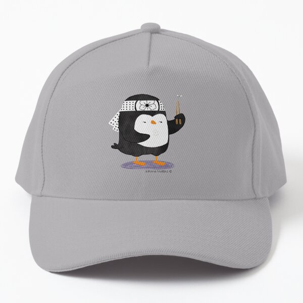 Karate Penguin Baseball Cap