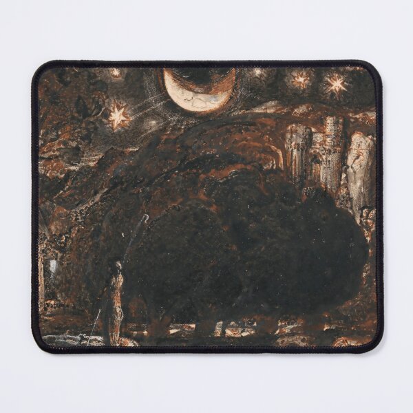 Item preview, Samuel Palmer A Shepherd and his Flock under the Moon and Stars (1827) Digitally Restored designed and sold by SapphicGrapphic .