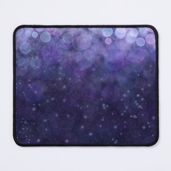Item preview, Blue Bokeh Glitter Art Print designed and sold by DanaAndTheBooks.