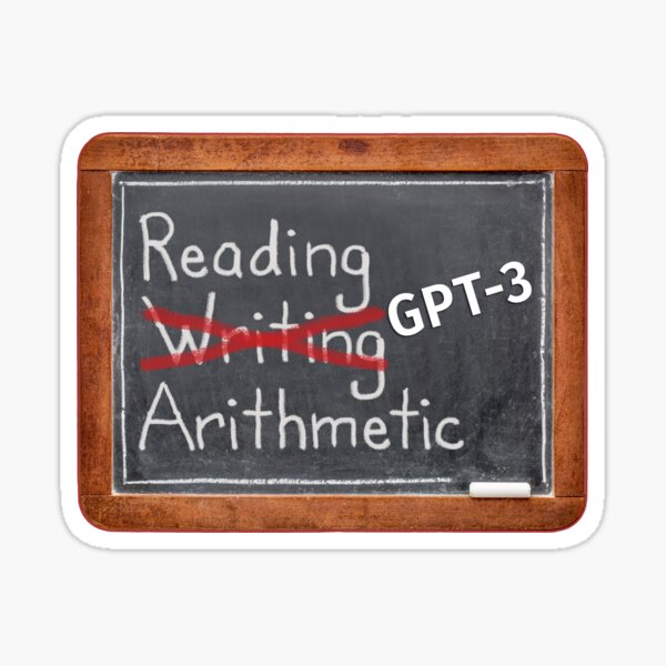 GPT-3. Sticker