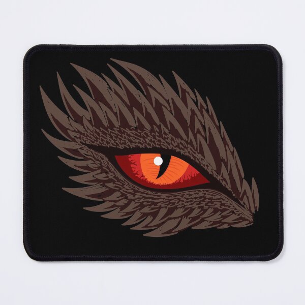 Item preview, Red Fiery Dragon Eye designed and sold by mrhighsky.