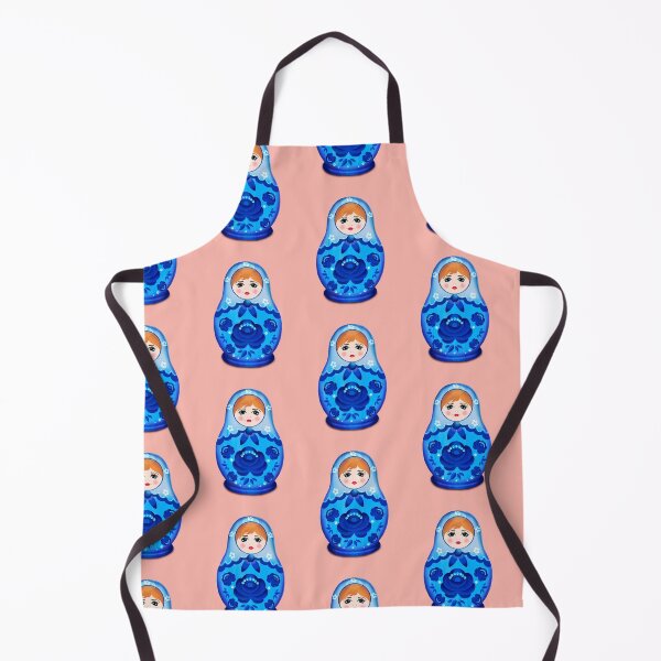 Item preview, Beautiful Blue Matrioska doll designed and sold by Creative Line Prints.